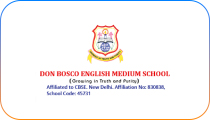 Don Bosco English Medium School logo - client of Websoft IT Services