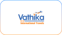 Vathika International Travels logo - client of Websoft IT Services